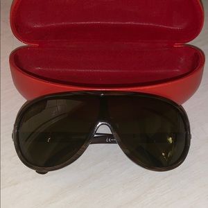 Super stylish Valentino Shield Sunglasses